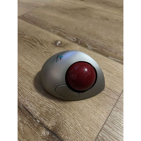 Genuine Logitech Cordless Trackman FX T-RA17, Mouse Only - Picture 4 of 6